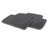 WeatherTech Rear All-Weather Floor Mats - Black - E46 Sedan W154 View 1