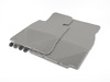 WeatherTech Front All-Weather Floor Mats - grey - E38 E39 W156GR View 1