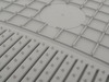 WeatherTech Front All-Weather Floor Mats - grey - E38 E39 W156GR View 7