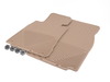 WeatherTech Front All-Weather Floor Mats - tan - E38 E39 W156TN View 1