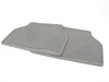 WeatherTech Rear All-Weather Floor Mats - grey - E39 W157GR View 1