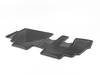WeatherTech rear All-Weather Floor Mats - Black - E70 W145 View 1