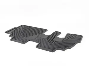 rear All-Weather Floor Mats - Black - E70