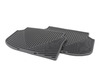 WeatherTech Rear All-Weather Floor Mats - black - F10 W205 View 1