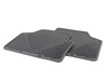 WeatherTech Rear All-Weather Floor Mats - Black - E90 E91 W141 View 1