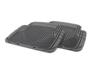 Rear all-weather floor mats - Black - E30 E34 E36 E63 E64