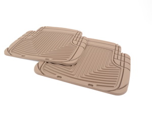 Rear All-Weather Floor Mats - Tan - E30 E36 E34 E63 E64 