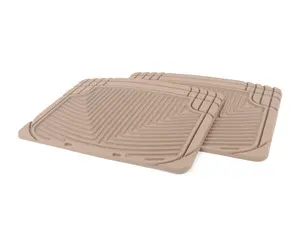 Rear All-Weather Floor Mats - Tan - E32 E38 E65 E66