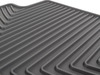 WeatherTech rear All-Weather Floor Mats - Black - E83 W146 View 3