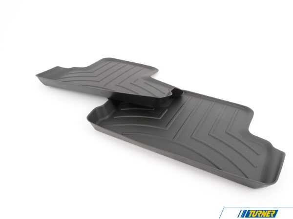 WeatherTech Rear FloorLiner DigitalFit - Black 441362