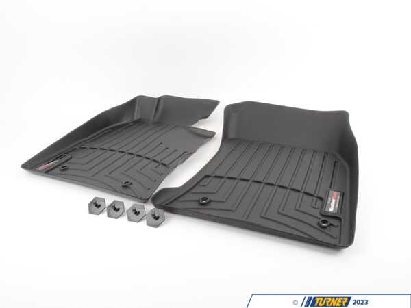 WeatherTech Front FloorLiner DigitalFit - Black 441371