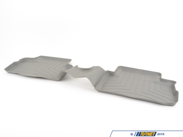 WeatherTech Rear FloorLiner - Grey - E90 Sedan 461462