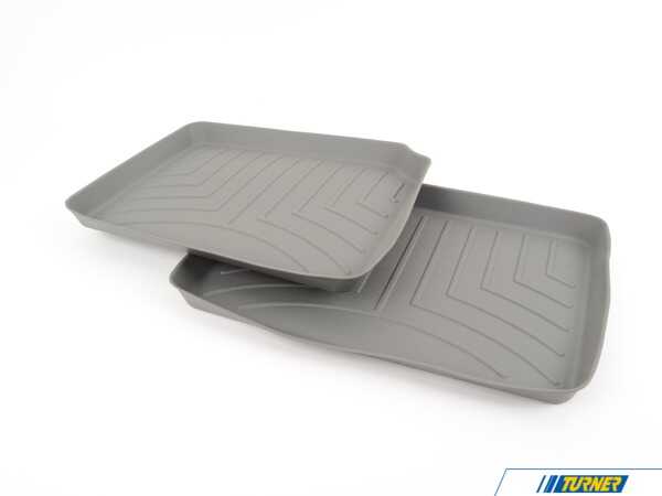 WeatherTech Rear FloorLiner DigitalFit - Gray 463552