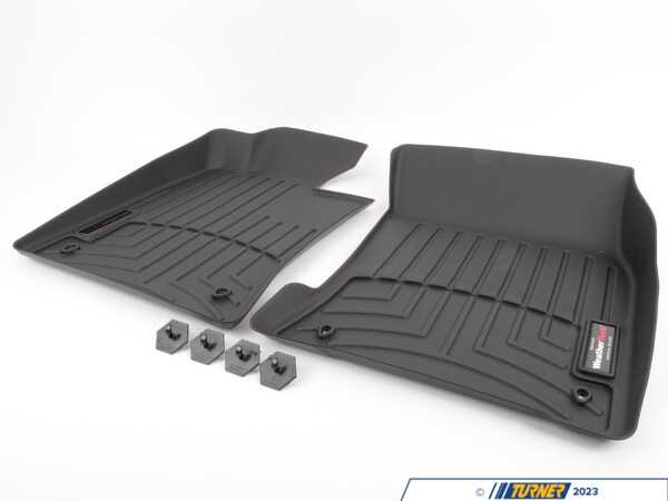 WeatherTech Front FloorLiner DigitalFit - Black 444301