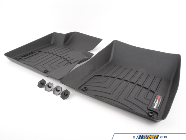 WeatherTech Front FloorLiner - Black - F22 F87  4416011