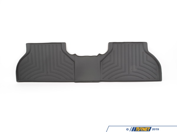 WeatherTech Rear FloorLiner DigitalFit - Black - E70 E71 440952