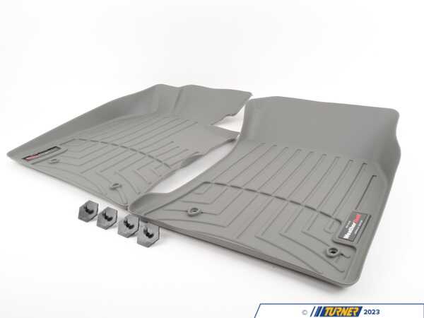 WeatherTech Front FloorLiner DigitalFit - Gray 461371