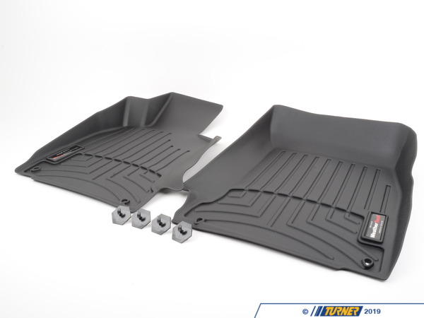 WeatherTech Front FloorLiner DigitalFit - Black - F25 F26 443311