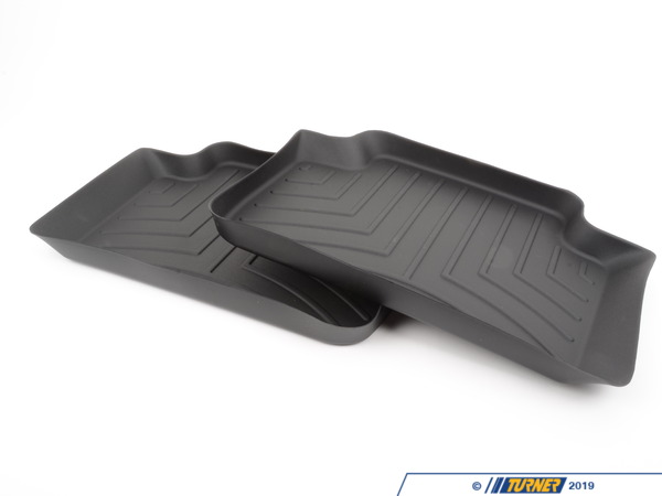 WeatherTech Rear FloorLiner DigitalFit - Black - E90 E91  441462