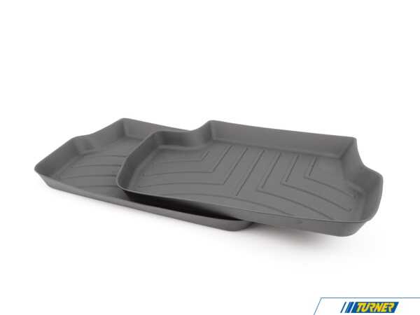 WeatherTech Rear FloorLiner DigitalFit - Black 446752