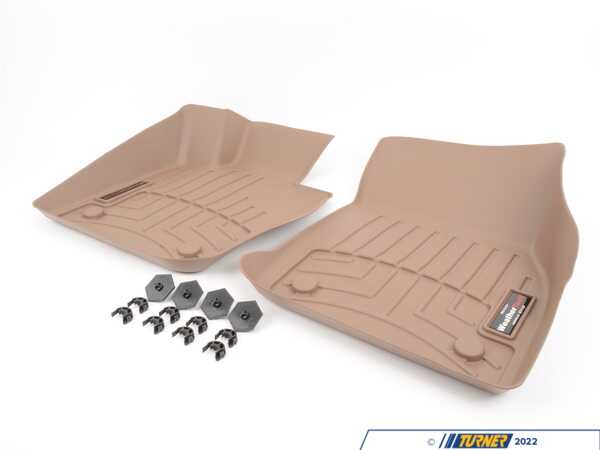 WeatherTech Front FloorLiner - Tan - E46 Rwd 451061