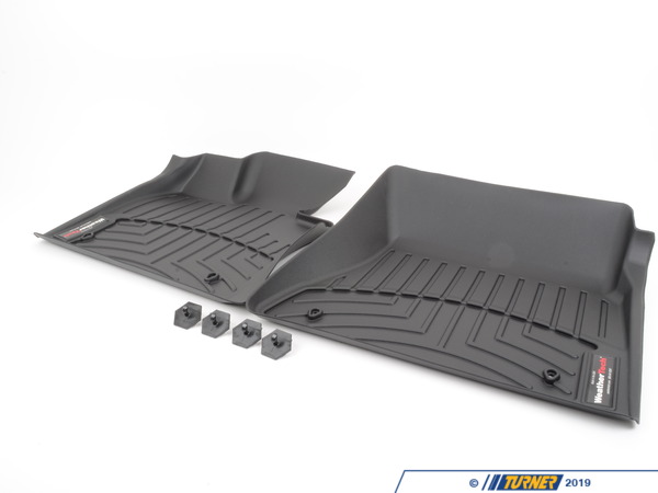 WeatherTech Front FloorLiner DigitalFit - Black - E70 E71 440951