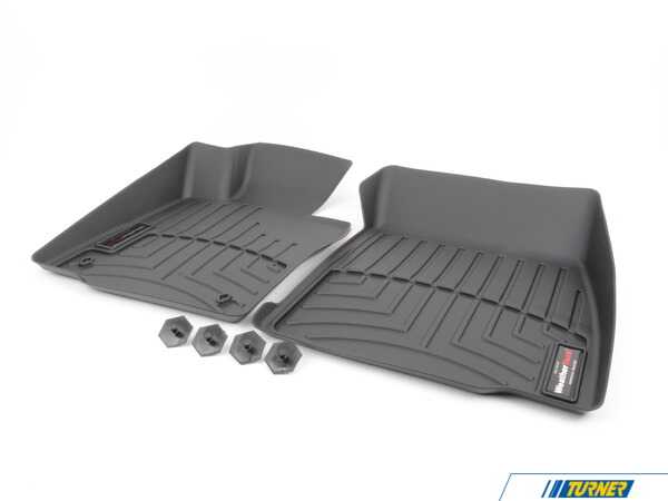 WeatherTech Front FloorLiner DigitalFit - Black 443551