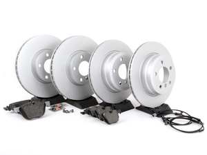 Rotor And Pad Replacement Package - Front And Rear - E71 X6 xDrive35i, E70 X5 xDrive35i