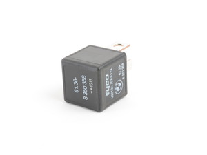 Genuine BMW Relay, Make Contact, Black - 61368350358 - E34,E38,E39