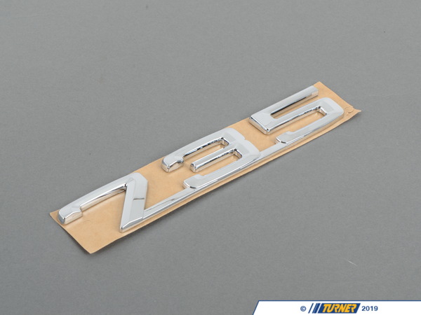Genuine BMW Genuine BMW 735 emblem - E32 735i E32 735iL E23 735i 51141920782