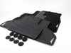 Genuine BMW Carpeted Floor Mat Set With Rubber Rears - Black 51472347731KT View 1