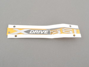 Genuine BMW Emblem - "xDrive35i" for Door - E70 E84 F26