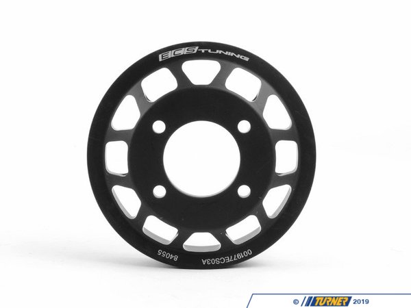 ECS E36/E46/Z3/Z4 ECS Tuning Aluminum Water Pump Pulley - Black 001977ECS03A