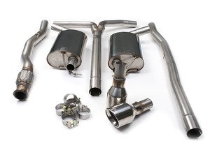 Cat-Back Exhaust System - Non-Resonated R55 MINI Cooper S/JCW
