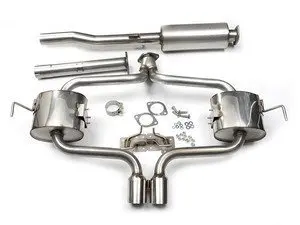 R53 MINI Cooper S/JCW Cat-Back Resonated Exhaust System