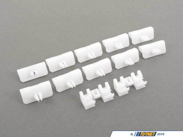 Genuine MINI Trim Cover Clip Hardware Kit 07131490537KT