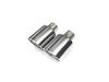 Milltek Sport Cat-Back Exhaust System - Non-Resonated Twin Oval Jet R56-R59 MINI Cooper S/JCW SSXM024 View 6
