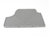 WeatherTech Rear All-Weather Floor Mats - Grey - E46 E93 Convertible W261GR View 3