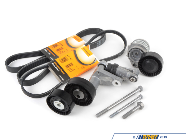 Packaged by Turner OEM Accessory Belt Service Kit - E46 E39 E53 M54 (09/2002+) M54ACCKT