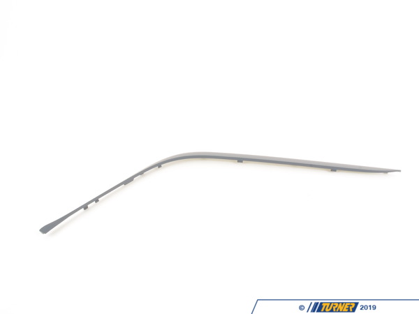 Genuine BMW Genuine BMW Front Bumper trim, primed - left - E38 51118211577