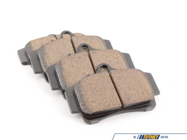 Akebono Rear Euro Ceramic Brake Pad Set 98635293910
