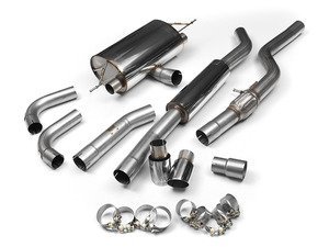 Performance Dual Exit Street Cat Back - Polished Tips - F30
