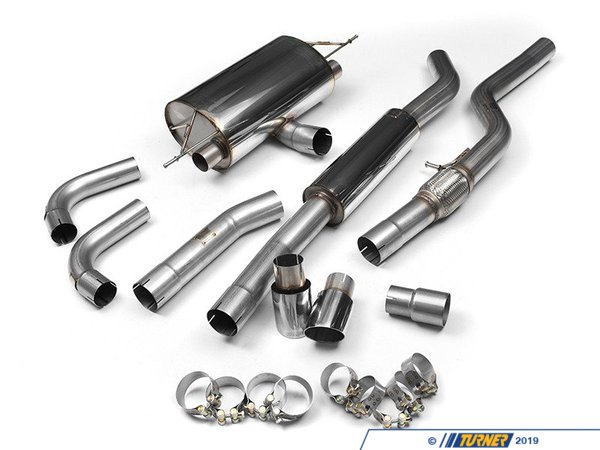Milltek Sport Performance Dual Exit Street Cat Back - Polished Tips - F30 SSXBM961
