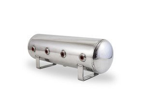 2.5 Gallon Aluminum Air tank - Polished