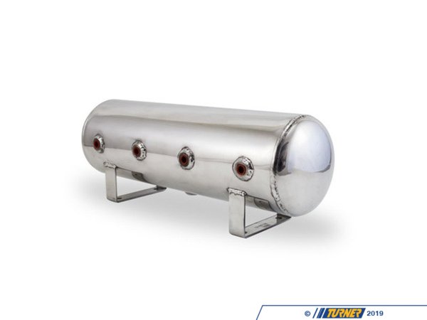 Air Lift 2.5 Gallon Aluminum Air tank - Polished 12958