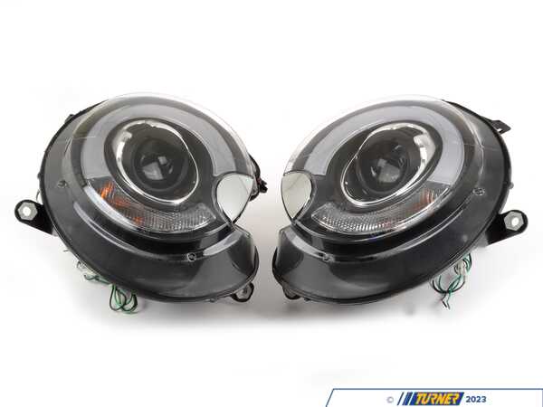 Spyder MINI R56 Projector Blackout LED DRL Headlights - Pair  PRO-YD-MC07-DRL-BK PR0-YD-MC07-DRL