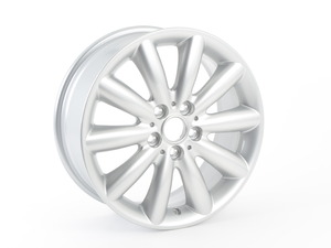 Genuine MINI 499 MINI 10 Spoke Cosmos Wheel 17" (5x112) Silver