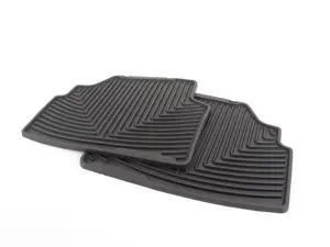 Rear All-Weather Floor Mats - black - E46 E92 Coupe