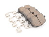 Akebono Akebono Rear Euro Ceramic Brake Pad Set -- F06 F07 F10 F12 F13 34216857805 View 1
