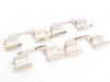 Akebono Akebono Rear Euro Ceramic Brake Pad Set -- F06 F07 F10 F12 F13 34216857805 View 2